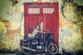 Boy on a BikeÃ¢â¬Â Mural, Ah Quee Street, George Town, Penang